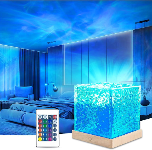 AuroraWave™ Ocean Projector Night Light